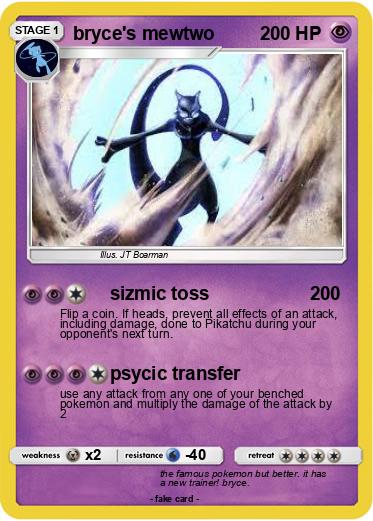 Pokemon bryce's mewtwo