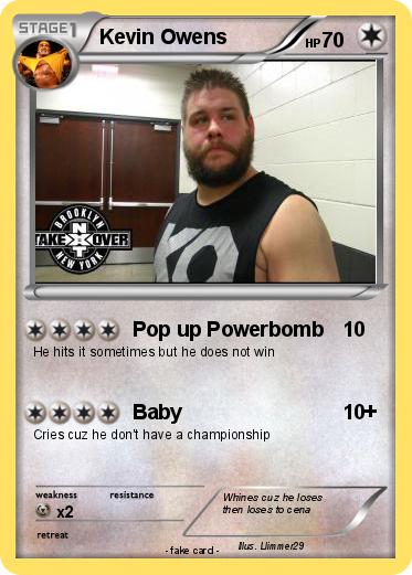 Pokemon Kevin Owens