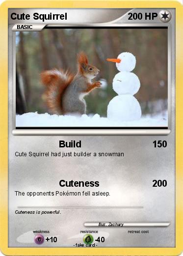 Pokemon Cute Squirrel