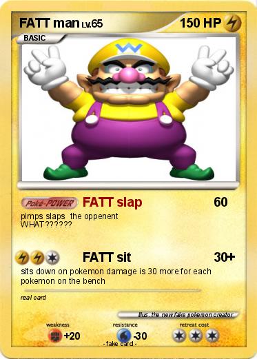 Pokemon FATT man
