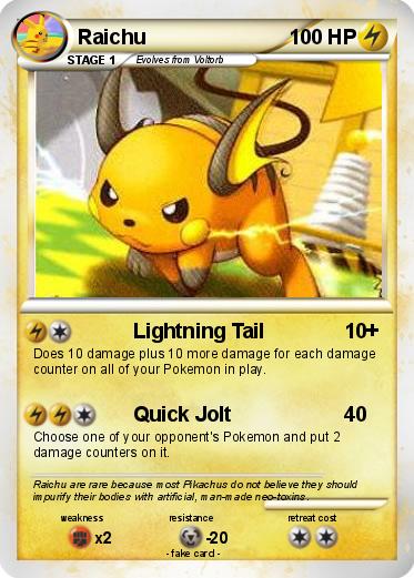 Pokemon Raichu
