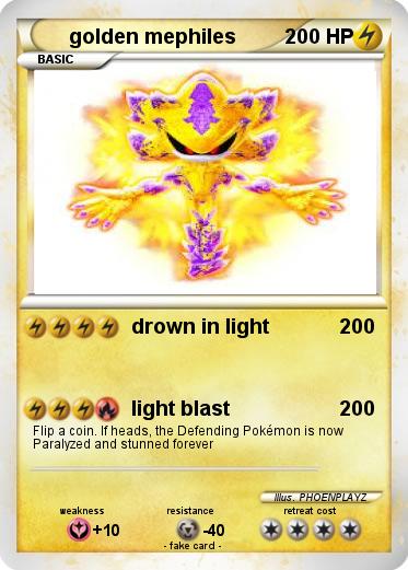 Pokemon golden mephiles