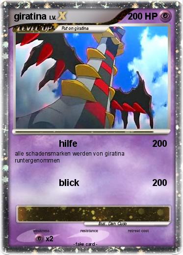 Pokemon giratina