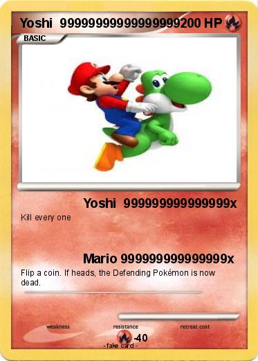 Pokemon Yoshi  99999999999999999