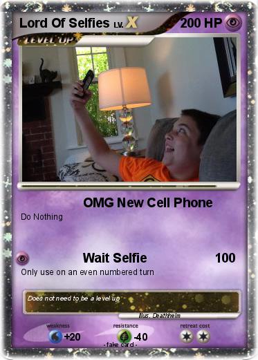 Pokemon Lord Of Selfies