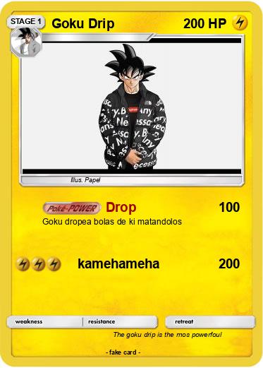 Pokemon Goku Drip