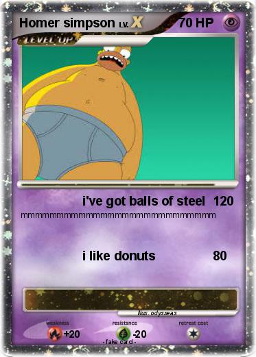 Pokemon Homer simpson