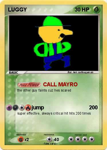 Pokemon LUGGY