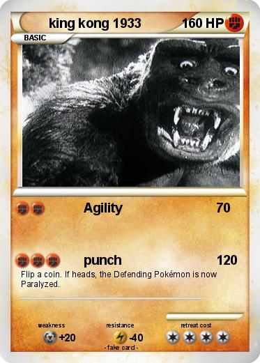 Pokemon king kong 1933