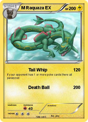 Pokemon M Raquaza EX