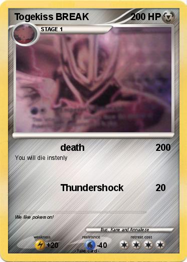 Pokemon Togekiss BREAK