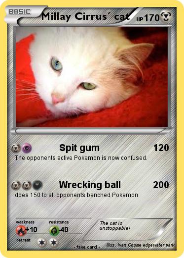 Pokemon Millay Cirrus´ cat