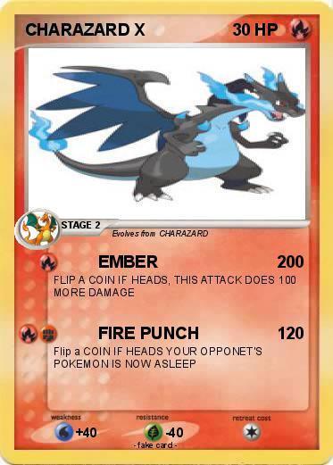Pokemon CHARAZARD X