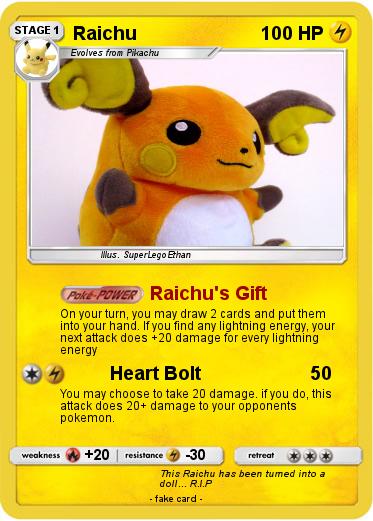 Pokemon Raichu