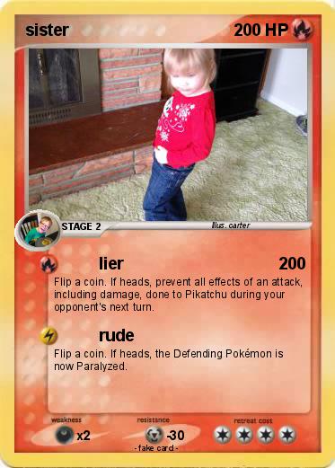 Pokemon sister