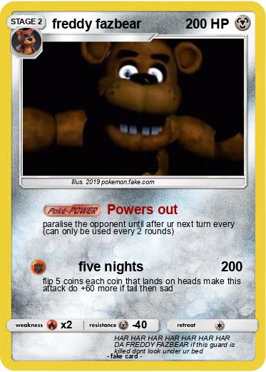 Pokemon freddy fazbear