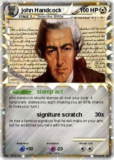 Pokemon john Handcock