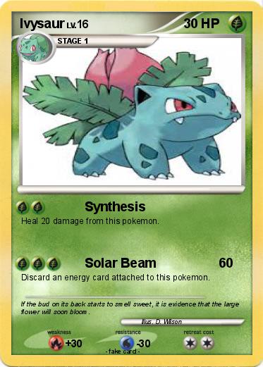 Pokemon Ivysaur