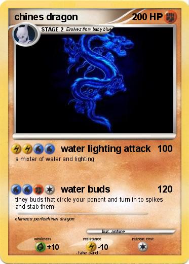 Pokemon chines dragon