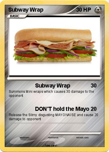 Pokemon Subway Wrap