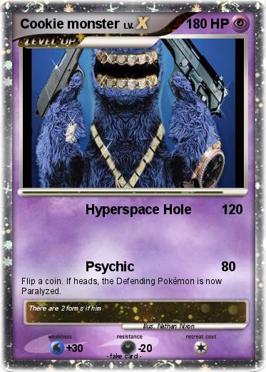 Pokemon Cookie monster