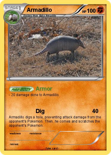 Pokemon Armadillo