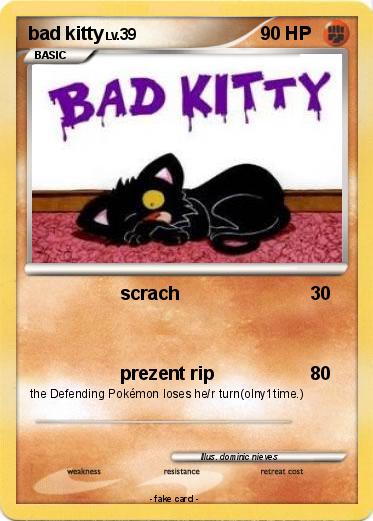 Pokemon bad kitty