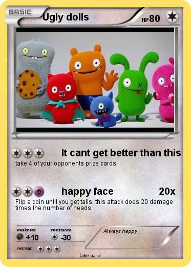 Pokemon Ugly dolls