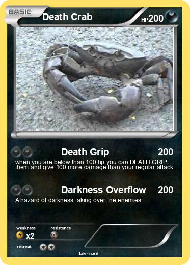Pokemon Death Crab