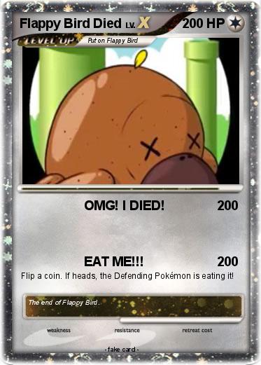 Pokemon Flappy Bird Died
