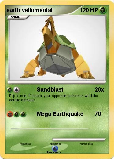 Pokemon earth vellumental