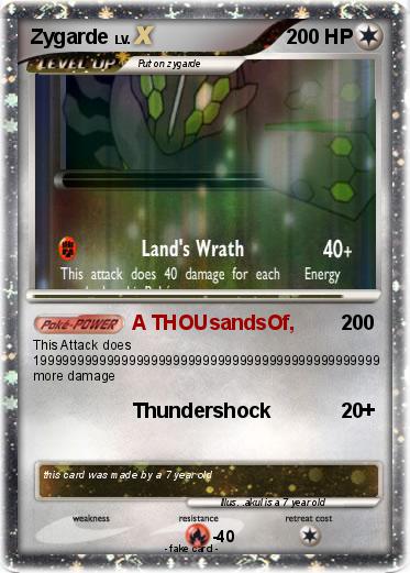 Pokemon Zygarde