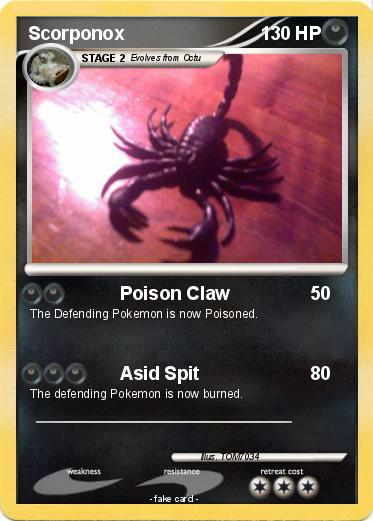 Pokemon Scorponox