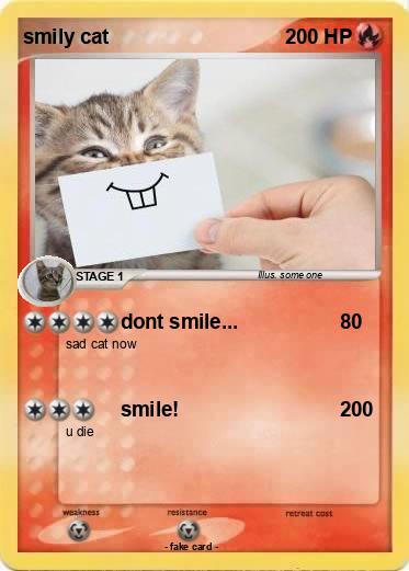 Pokemon smily cat