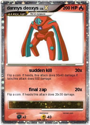 Pokemon dannys deoxys