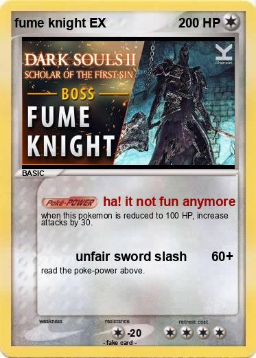 Pokemon fume knight EX