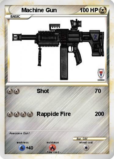 Pokemon Machine Gun