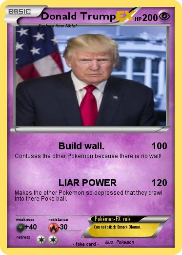 Pokemon Donald Trump