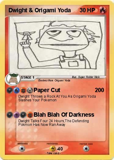 Pokemon Dwight & Origami Yoda