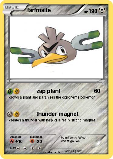 Pokemon farfmaite