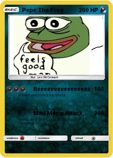 Pokemon Pepe The Frog