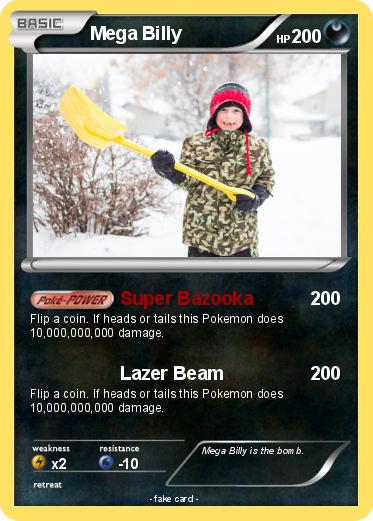 Pokemon Mega Billy
