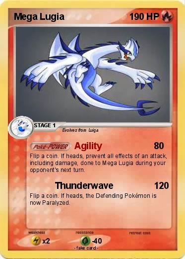 Pokemon Mega Lugia