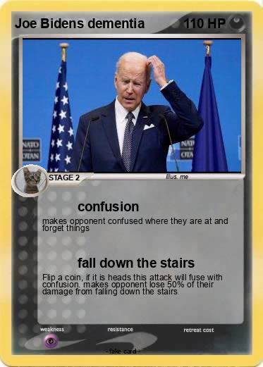 Pokemon Joe Bidens dementia