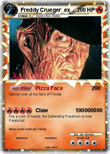 Pokemon Freddy Crueger  ex