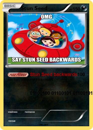 Pokemon Stun Seed