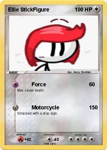 Pokemon Ellie StickFigure