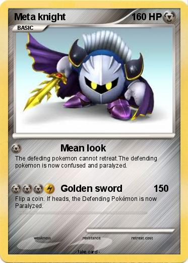 Pokemon Meta knight