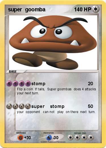 Pokemon super  goomba
