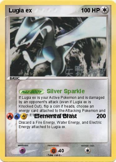 Pokemon Lugia ex
